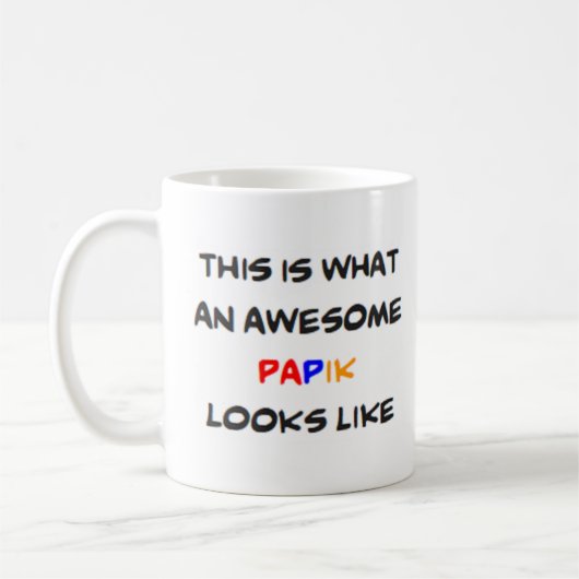 Mug z papik, génial (Gauche)