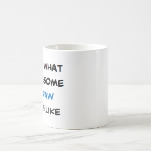 Mug z pawpaw, génial (Centre)