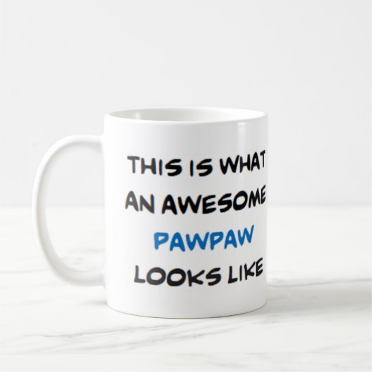 Mug z pawpaw, génial (Gauche)