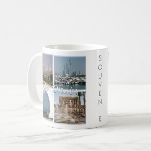 Mug zAE062 ABU DHABI, Émirats arabes unis, (Devant gauche)