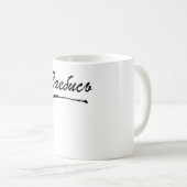 Mug Zajebis Russe cyrillique (Devant droit)
