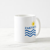 Mug ZAKYNTHOS Grèce, Sun Waves (Devant droit)