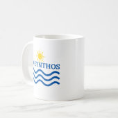 Mug ZAKYNTHOS Grèce, Sun Waves (Devant gauche)