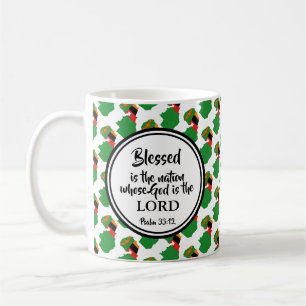 Mug ZAMBIA Monogram Blessed Nation Cadeau