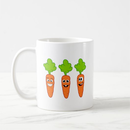 Mug Zanahorias divertidas (Gauche)