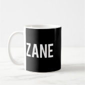Mug Zane - Cool New Funny Name Fan Gift Tee  (Gauche)