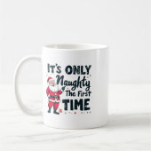 Mug Zany It's Only Naughty The First Time Santa Christ (Gauche)