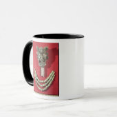 Mug Zapotec pectoral la forme de représentation de (Devant gauche)