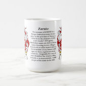 Mug Zarate, l'origine, la signification et la crête (Centre)
