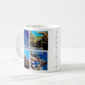 Mug zAU011 THE GREAT BARRIER REEF, Australie, (Devant gauche)