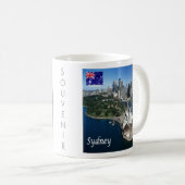 Mug zAU026 SYDNEY Australie, Opéra, (Devant droit)