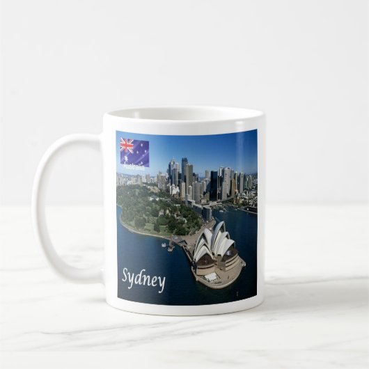 Mug zAU026 SYDNEY Australie, Opéra, (Gauche)
