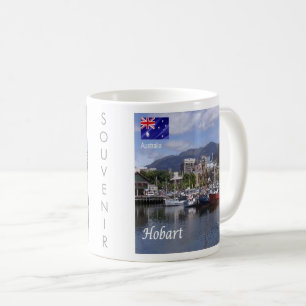 Mug zAU096 HOBART, Port, Australie, Océanie,