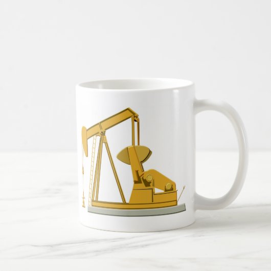 Mug zazzle de pumpjack (Droite)