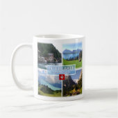 Mug zCH051 INTERLAKEN Lake Thun Thunerse Swiss, (Gauche)