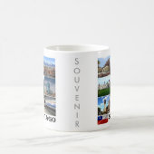 Mug zCL021 SANTIAGO, Mosaïque, Chili, Amérique, (Centre)