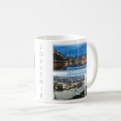Mug zDE021 HAMBURG Allemagne, (Devant droit)
