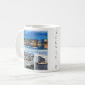 Mug zDE021 HAMBURG Allemagne, (Devant gauche)