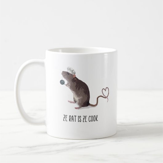 Mug Ze Rat est Ze Cook - Inspiré par Ratatouille (Gauche)