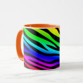 Mug Zebbra barre l'arc-en-ciel (Devant gauche)