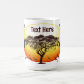 Mug Zebra African Savanna Wild Animal (Centre)