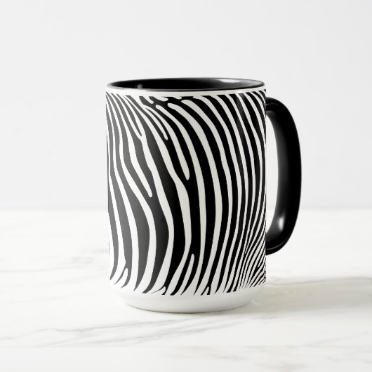 Mug Zebra Animalprint (Devant droit)