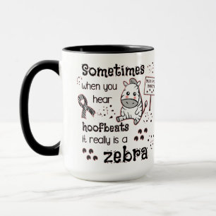 Mug Zebra awareness