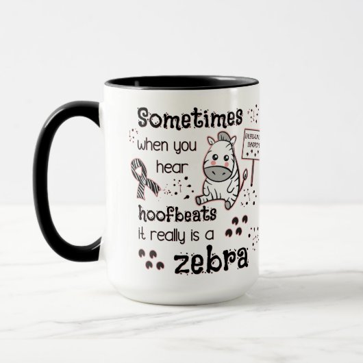 Mug Zebra awareness (Gauche)