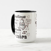 Mug Zebra awareness (Devant gauche)