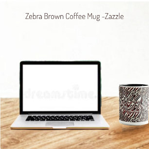 Mug Zebra Brown