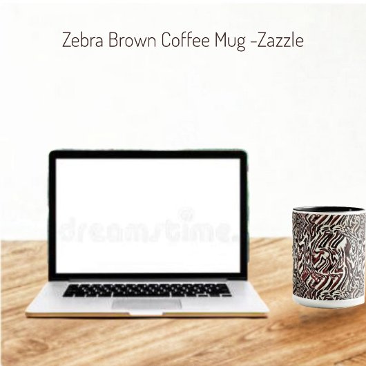 Mug Zebra Brown