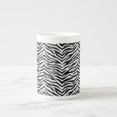 Mug Zebra de la Chine d'os Imprimer Mug de Chine d (Devant)
