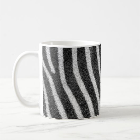 Mug Zebra Fur Motif animal (Gauche)