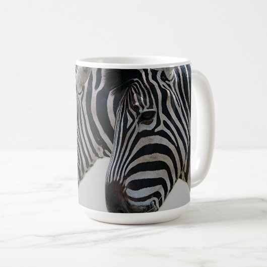 Mug Zebra Heads (Devant droit)