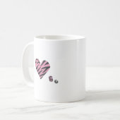 Mug Zebra-heart (Devant gauche)