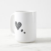 Mug Zebra-heart (Devant gauche)