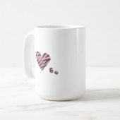 Mug Zebra-heart (Devant gauche)