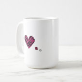 Mug Zebra-heart (Devant gauche)