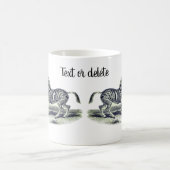 Mug Zebra Mare Et Foie Art Vintage (Centre)