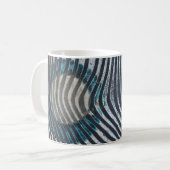 Mug Zebra Print Motif Art africain (Devant gauche)