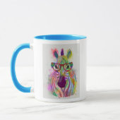Mug Zebra Rainbow Splash (Gauche)