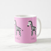 Mug Zebra Rose (Devant droit)