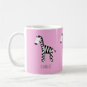 Mug Zebra Rose (Gauche)