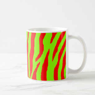 Mug Zebra Rouge & Vert
