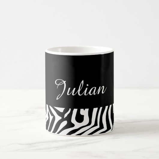 Mug Zebra skin motif (Centre)
