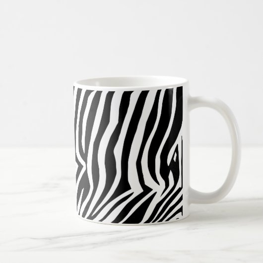 Mug Zebra skin motif (Droite)