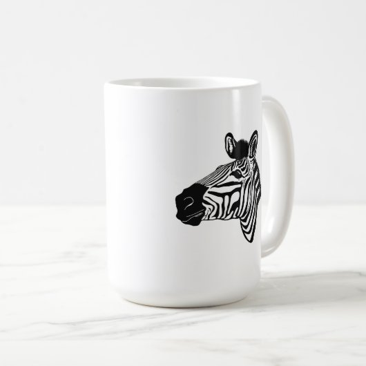 Mug Zèbre (Devant droit)