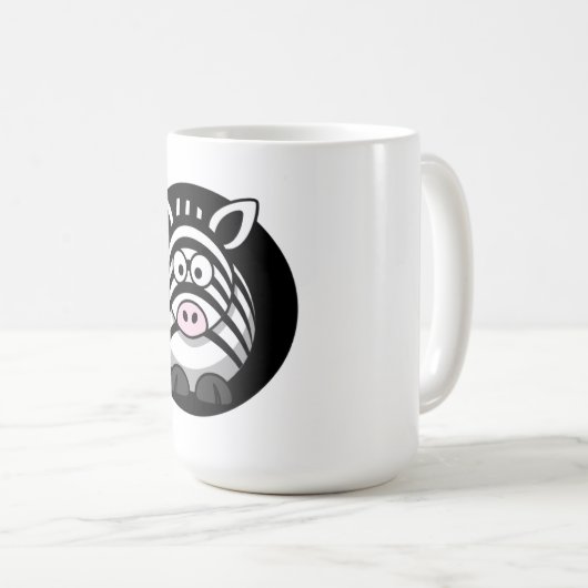 Mug Zèbre (Devant droit)
