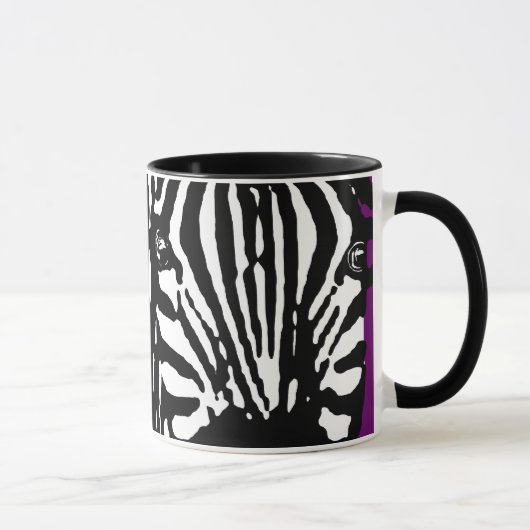Mug zèbre. (Droite)