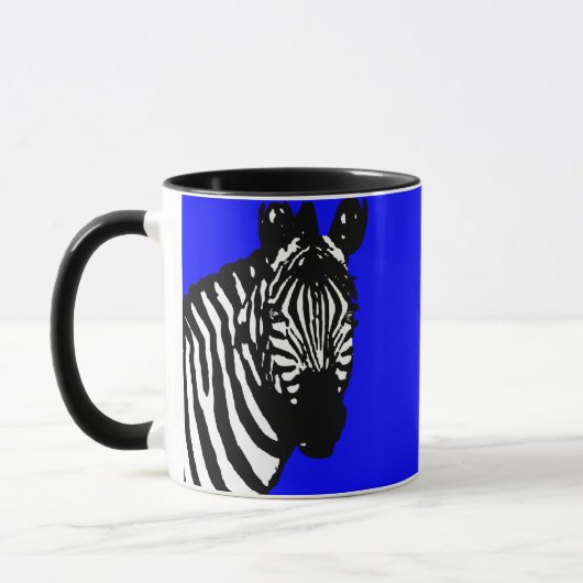 Mug zèbre. (Gauche)